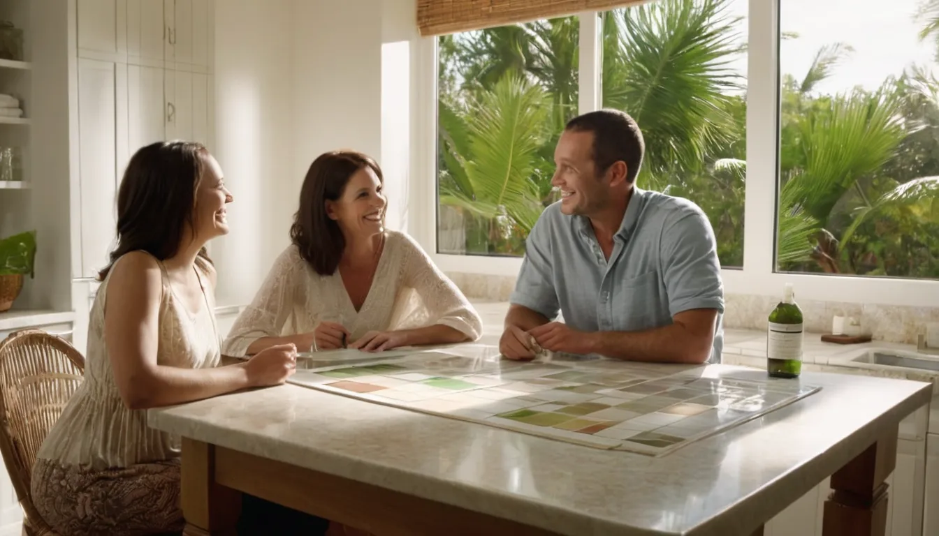 A homeowner discussing bathroom options with a local provider in the Clearwater area